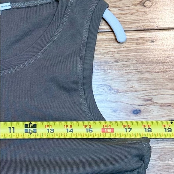 NWT Good American Mini Dress Cotton Ruched Sea Turtle008 Size‎ XXL - Picture 6 of 9